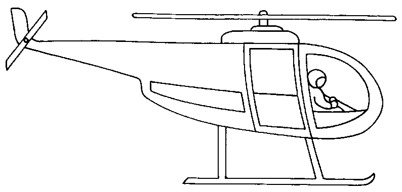 Malvorlage: Hubschrauber (Transport) #136168 - Kostenlose Malvorlagen zum Ausdrucken