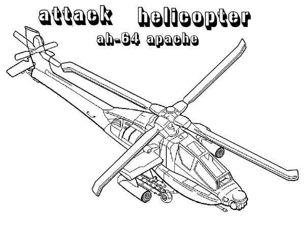 Malvorlage: Hubschrauber (Transport) #136180 - Kostenlose Malvorlagen zum Ausdrucken