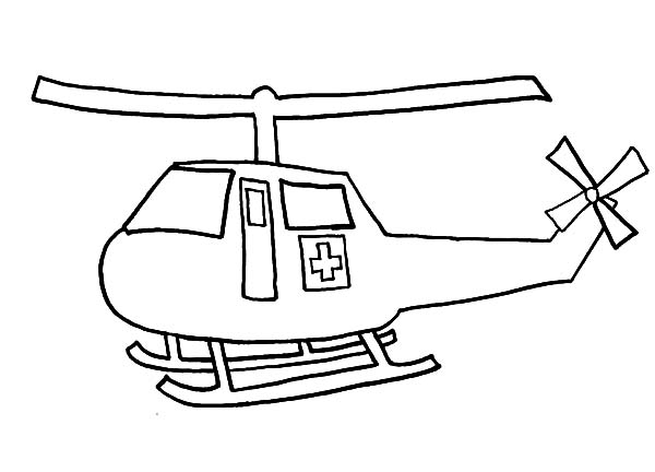 Malvorlage: Hubschrauber (Transport) #136219 - Kostenlose Malvorlagen zum Ausdrucken