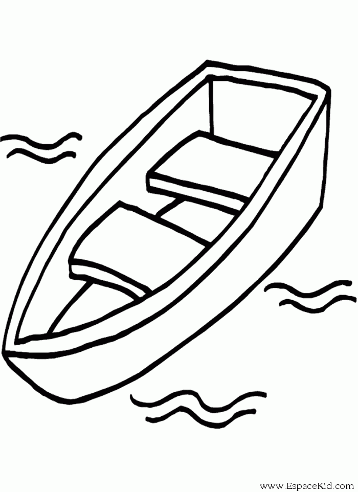 Malvorlage: Kanu / Ruderboot (Transport) #142315 - Kostenlose Malvorlagen zum Ausdrucken