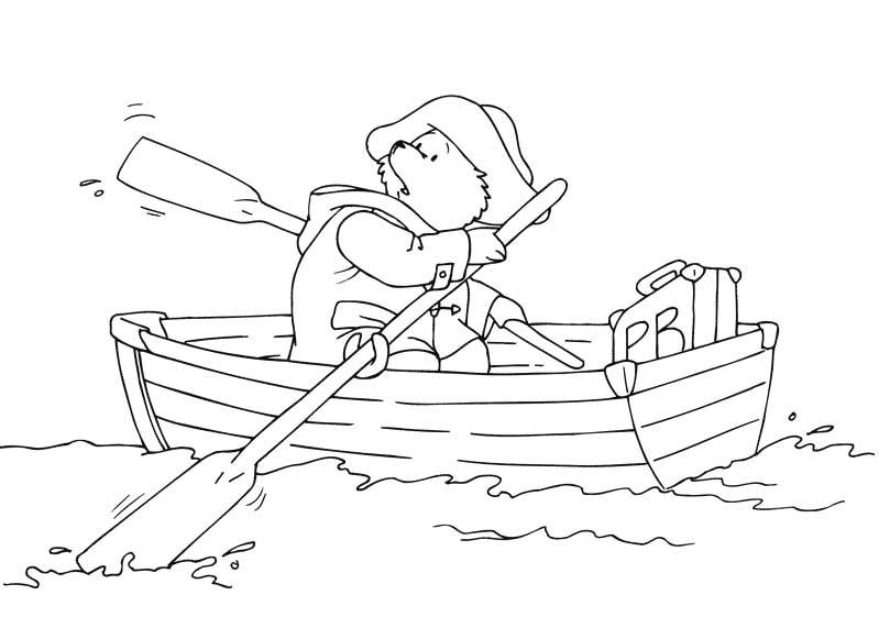 Malvorlage: Kanu / Ruderboot (Transport) #142319 - Kostenlose Malvorlagen zum Ausdrucken