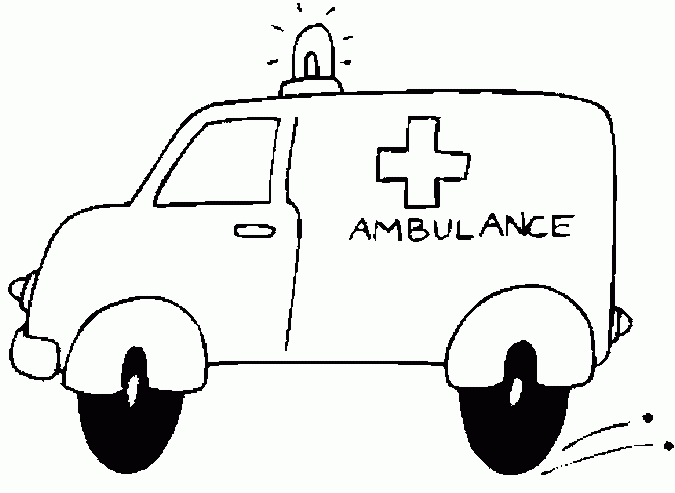 Malvorlage: Krankenwagen (Transport) #136748 - Kostenlose Malvorlagen zum Ausdrucken