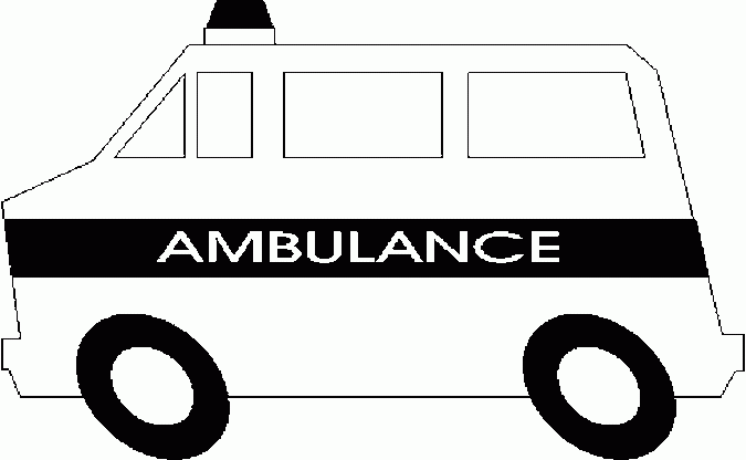 Malvorlage: Krankenwagen (Transport) #136762 - Kostenlose Malvorlagen zum Ausdrucken