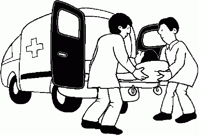 Malvorlage: Krankenwagen (Transport) #136787 - Kostenlose Malvorlagen zum Ausdrucken