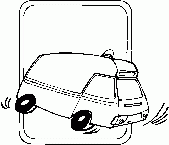 Malvorlage: Krankenwagen (Transport) #136841 - Kostenlose Malvorlagen zum Ausdrucken