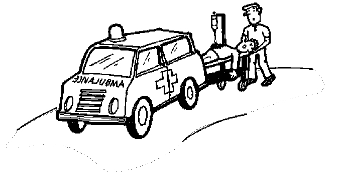 Malvorlage: Krankenwagen (Transport) #136847 - Kostenlose Malvorlagen zum Ausdrucken