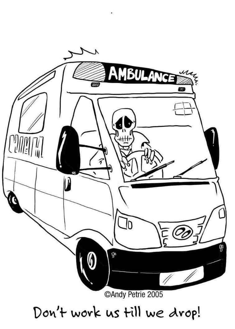 Malvorlage: Krankenwagen (Transport) #136850 - Kostenlose Malvorlagen zum Ausdrucken