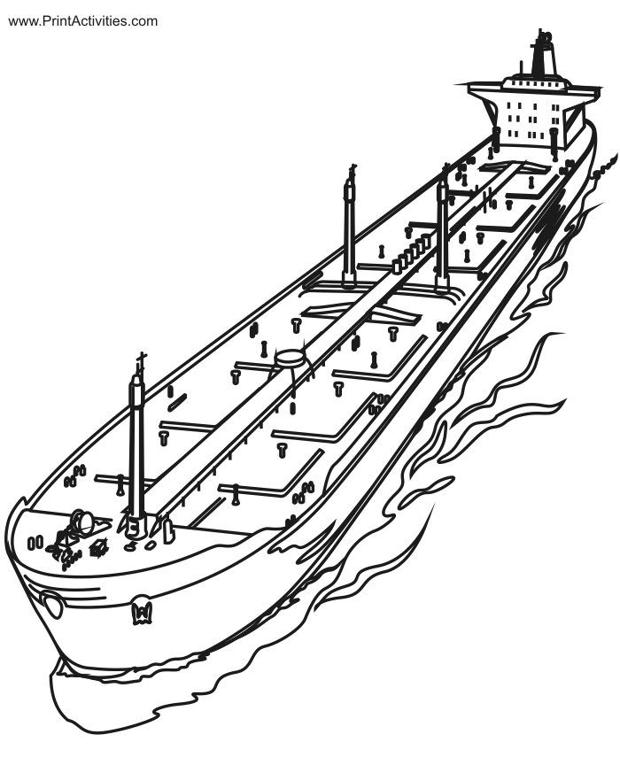 Malvorlage: Kriegsschiff (Transport) #138638 - Kostenlose Malvorlagen zum Ausdrucken