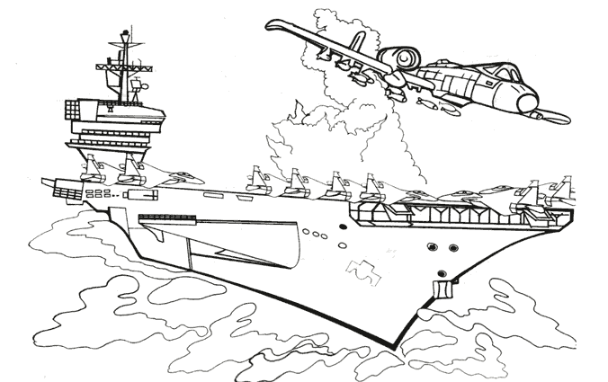 Malvorlage: Kriegsschiff (Transport) #138668 - Kostenlose Malvorlagen zum Ausdrucken