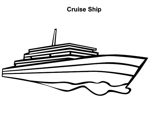 Malvorlage: Liner / Kreuzfahrtschiff (Transport) #140877 - Kostenlose Malvorlagen zum Ausdrucken