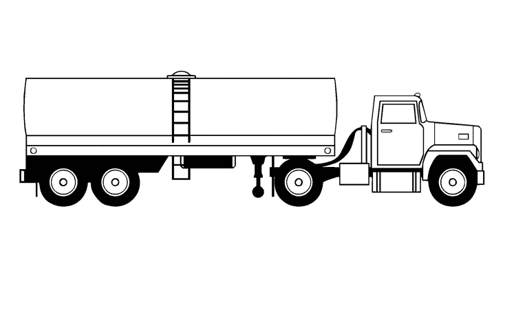 Malvorlage: LKW (Transport) #135605 - Kostenlose Malvorlagen zum Ausdrucken