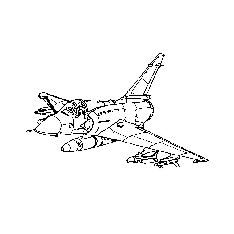 Malvorlage: Militärflugzeug (Transport) #141036 - Kostenlose Malvorlagen zum Ausdrucken