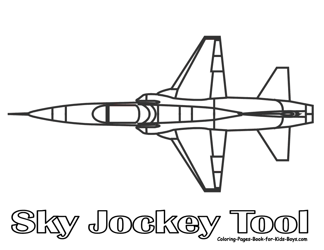 Malvorlage: Militärflugzeug (Transport) #141087 - Kostenlose Malvorlagen zum Ausdrucken