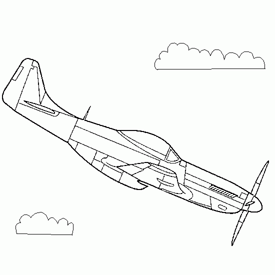 Malvorlage: Militärflugzeug (Transport) #141127 - Kostenlose Malvorlagen zum Ausdrucken