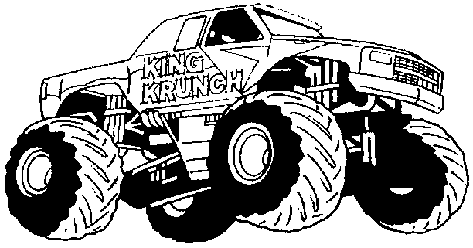 Malvorlage: Monster Truck (Transport) #141295 - Kostenlose Malvorlagen zum Ausdrucken