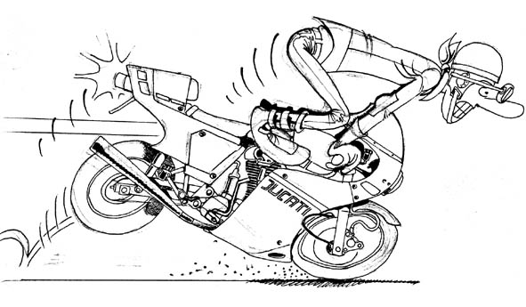Malvorlage: Motorrad (Transport) #136399 - Kostenlose Malvorlagen zum Ausdrucken
