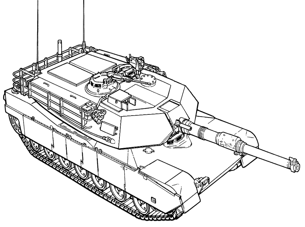 Malvorlage: Panzer (Transport) #138002 - Kostenlose Malvorlagen zum Ausdrucken