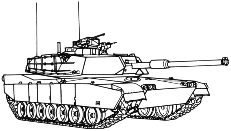 Malvorlage: Panzer (Transport) #138026 - Kostenlose Malvorlagen zum Ausdrucken