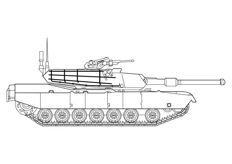Malvorlage: Panzer (Transport) #138031 - Kostenlose Malvorlagen zum Ausdrucken