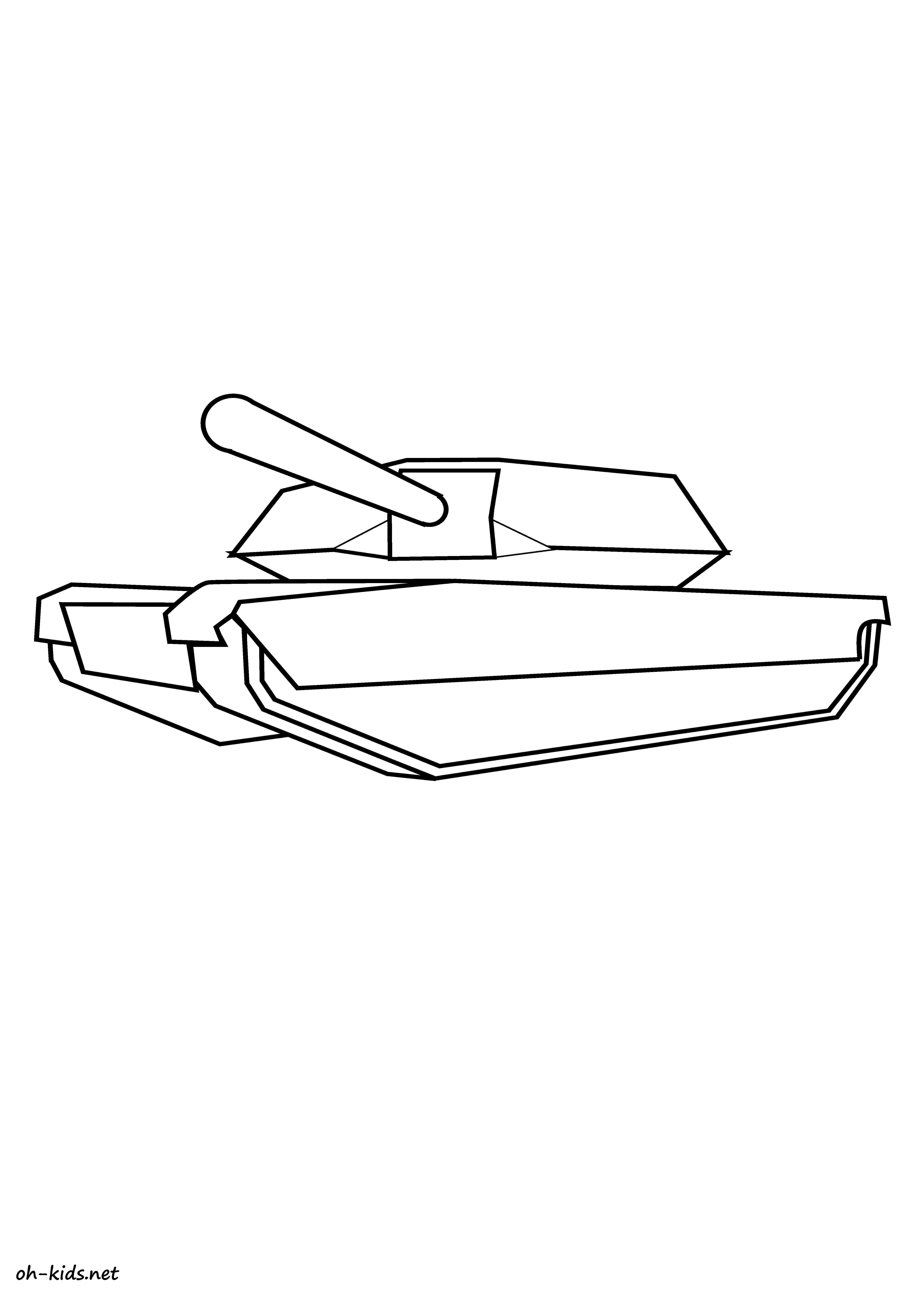 Malvorlage: Panzer (Transport) #138042 - Kostenlose Malvorlagen zum Ausdrucken