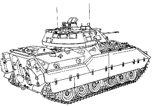 Malvorlage: Panzer (Transport) #138146 - Kostenlose Malvorlagen zum Ausdrucken