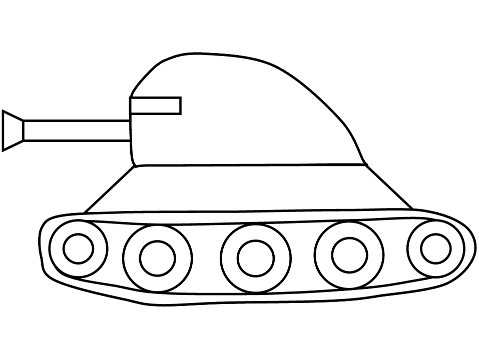 Malvorlage: Panzer (Transport) #138159 - Kostenlose Malvorlagen zum Ausdrucken
