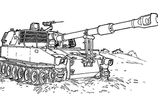 Malvorlage: Panzer (Transport) #138160 - Kostenlose Malvorlagen zum Ausdrucken