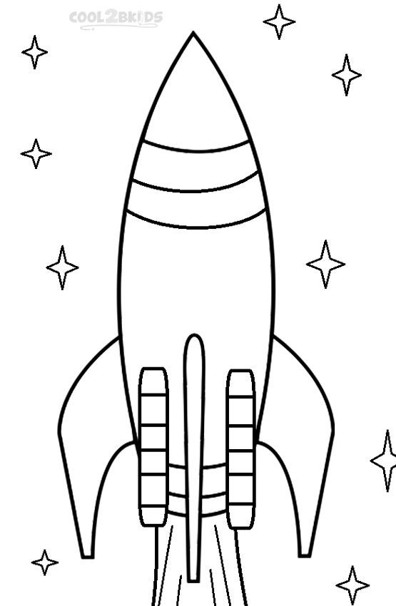 Malvorlage: Rakete (Transport) #140069 - Kostenlose Malvorlagen zum Ausdrucken