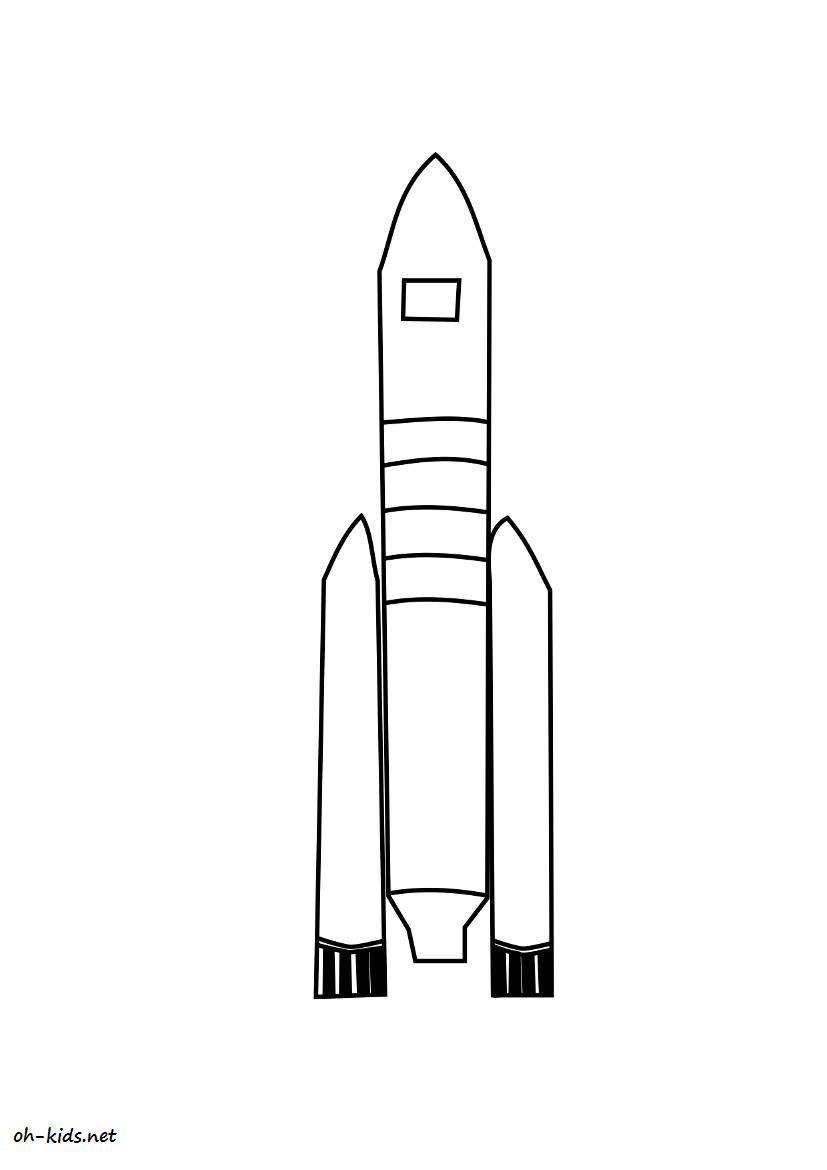 Malvorlage: Rakete (Transport) #140231 - Kostenlose Malvorlagen zum Ausdrucken
