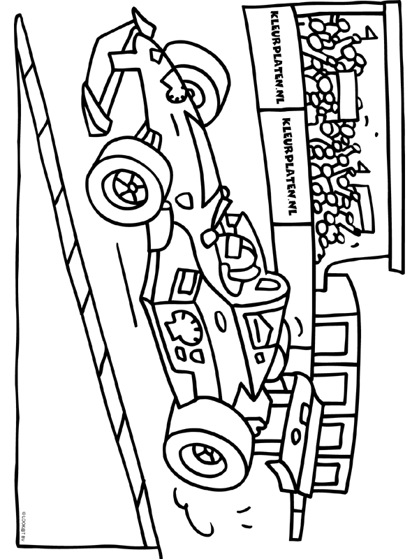 Malvorlage: Rennauto (Transport) #139056 - Kostenlose Malvorlagen zum Ausdrucken