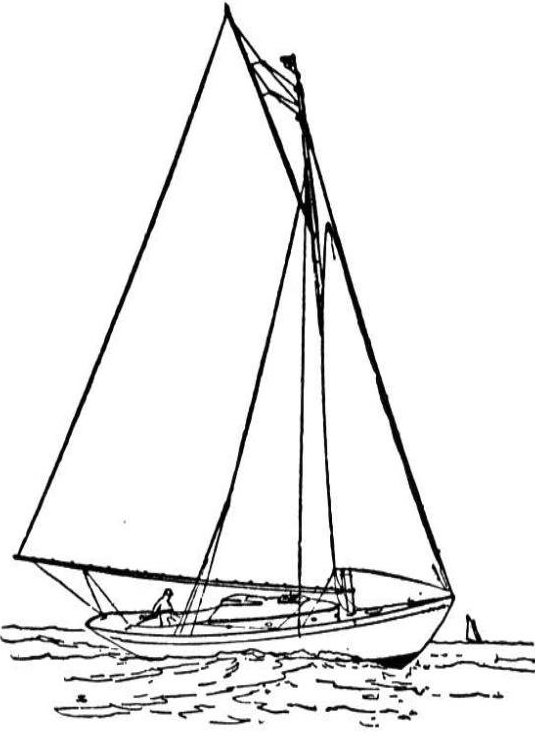 Malvorlage: Segelschiff (Transport) #143572 - Kostenlose Malvorlagen zum Ausdrucken