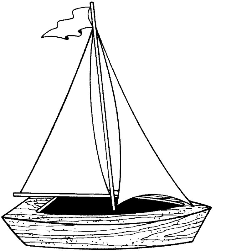 Malvorlage: Segelschiff (Transport) #143598 - Kostenlose Malvorlagen zum Ausdrucken