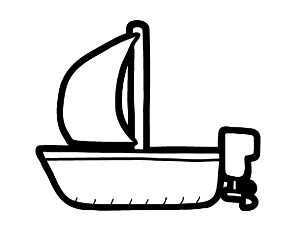 Malvorlage: Segelschiff (Transport) #143621 - Kostenlose Malvorlagen zum Ausdrucken
