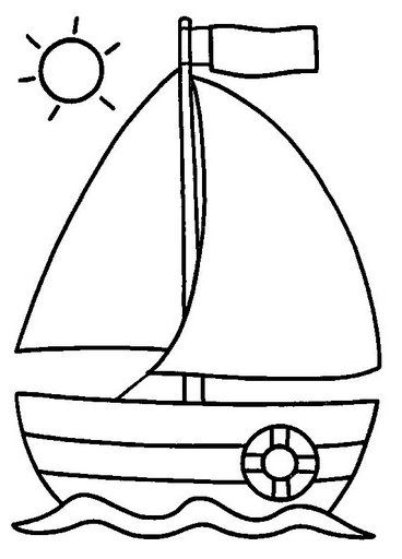 Malvorlage: Segelschiff (Transport) #143635 - Kostenlose Malvorlagen zum Ausdrucken
