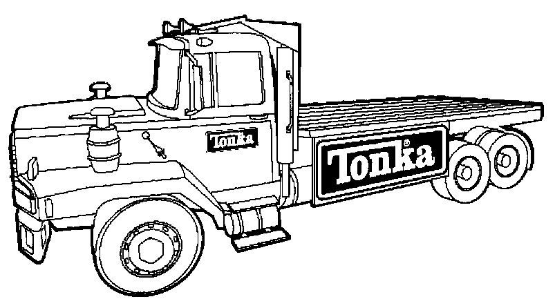 Malvorlage: Tonka (Transport) #144545 - Kostenlose Malvorlagen zum Ausdrucken