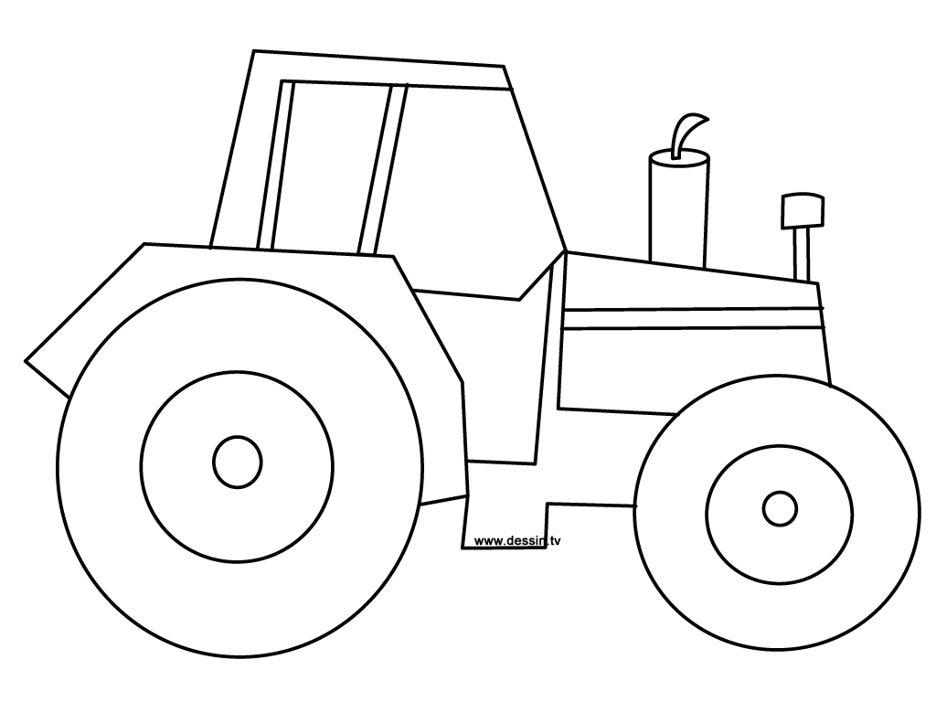 Malvorlage: Traktor (Transport) #141934 - Kostenlose Malvorlagen zum Ausdrucken