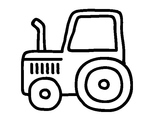 Malvorlage: Traktor (Transport) #142041 - Kostenlose Malvorlagen zum Ausdrucken