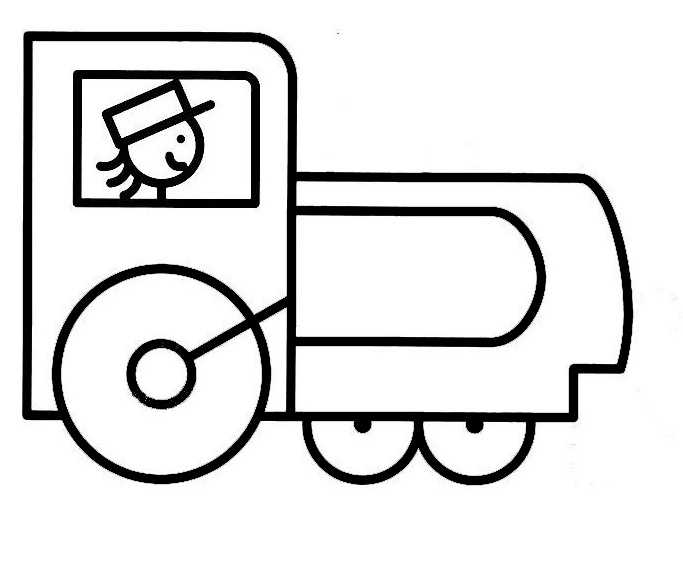 Malvorlage: Zug / Lokomotive (Transport) #135044 - Kostenlose Malvorlagen zum Ausdrucken