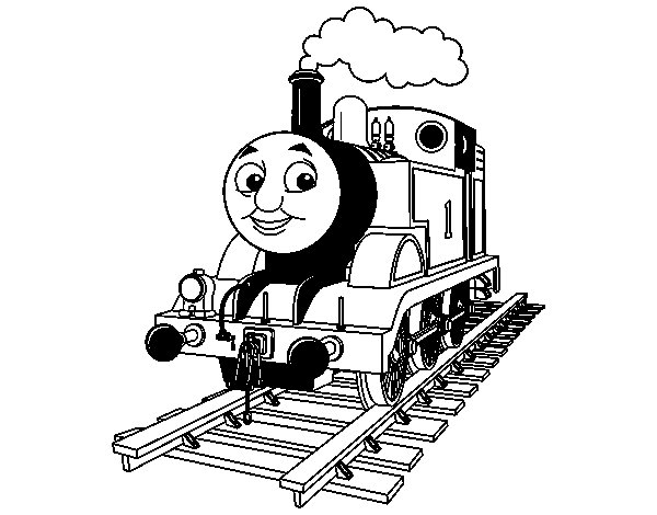 Malvorlage: Zug / Lokomotive (Transport) #135057 - Kostenlose Malvorlagen zum Ausdrucken