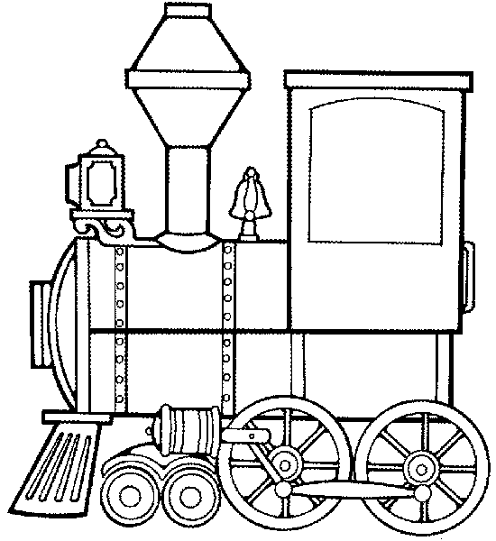 Malvorlage: Zug / Lokomotive (Transport) #135068 - Kostenlose Malvorlagen zum Ausdrucken