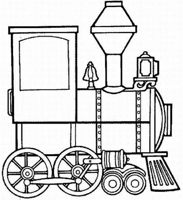 Malvorlage: Zug / Lokomotive (Transport) #135169 - Kostenlose Malvorlagen zum Ausdrucken