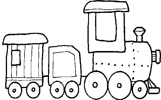 Malvorlage: Zug / Lokomotive (Transport) #135261 - Kostenlose Malvorlagen zum Ausdrucken