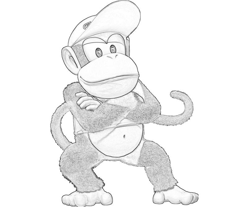 Malvorlage: Donkey Kong (Videospiele) #112206 - Kostenlose Malvorlagen zum Ausdrucken