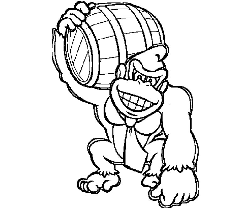 Malvorlage: Esel Kong (Videospiele) #112159 - Kostenlose Malvorlagen zum Ausdrucken