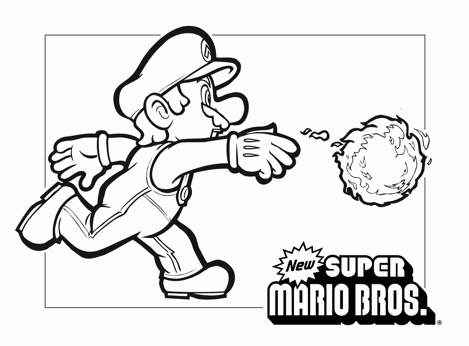 Malvorlage: Mario-Brüder (Videospiele) #112474 - Kostenlose Malvorlagen zum Ausdrucken