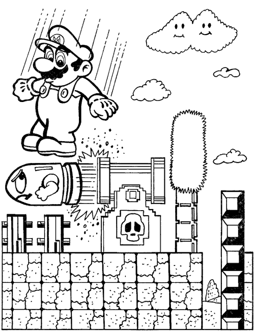 Malvorlage: Mario-Brüder (Videospiele) #112537 - Kostenlose Malvorlagen zum Ausdrucken
