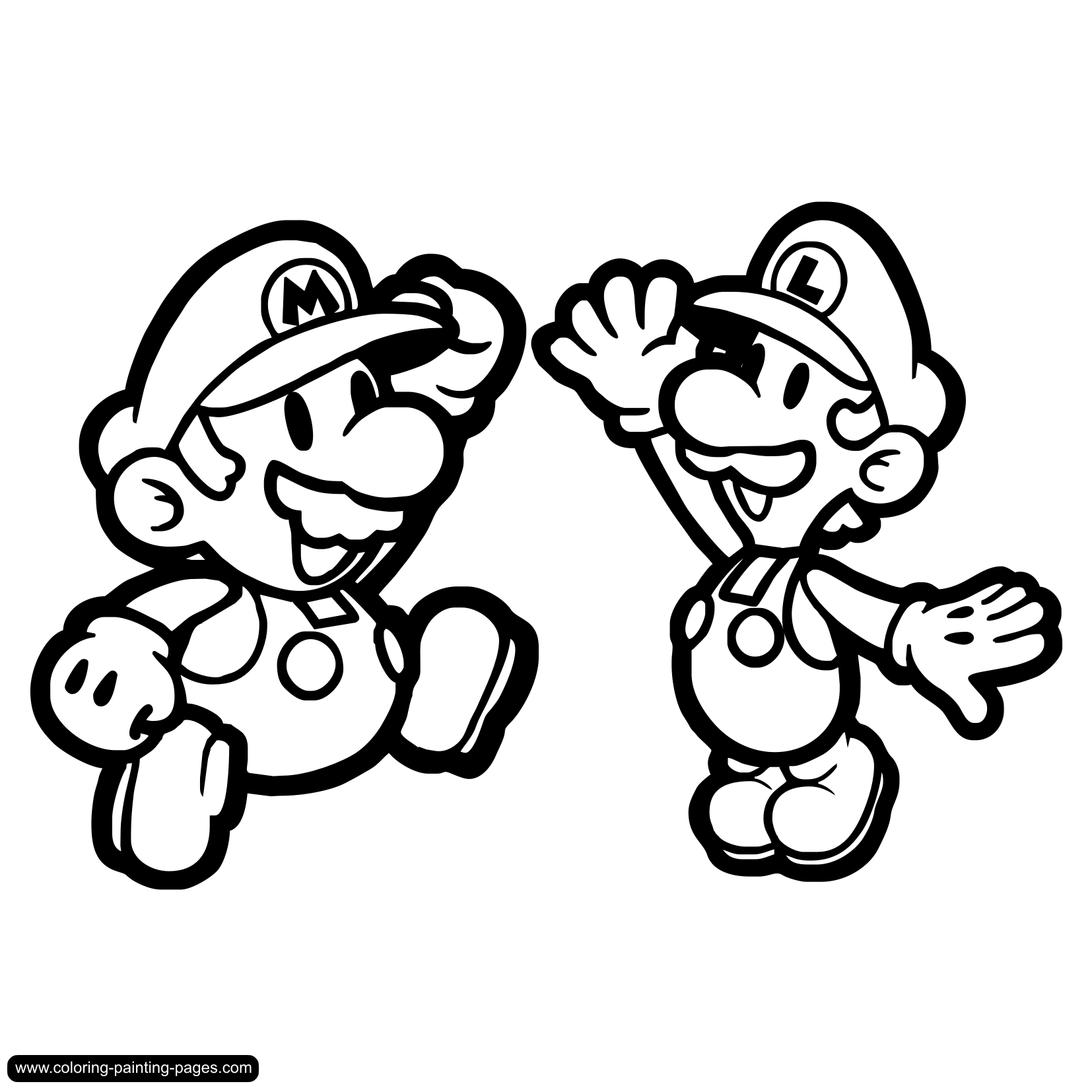Malvorlage: Mario-Brüder (Videospiele) #112550 - Kostenlose Malvorlagen zum Ausdrucken
