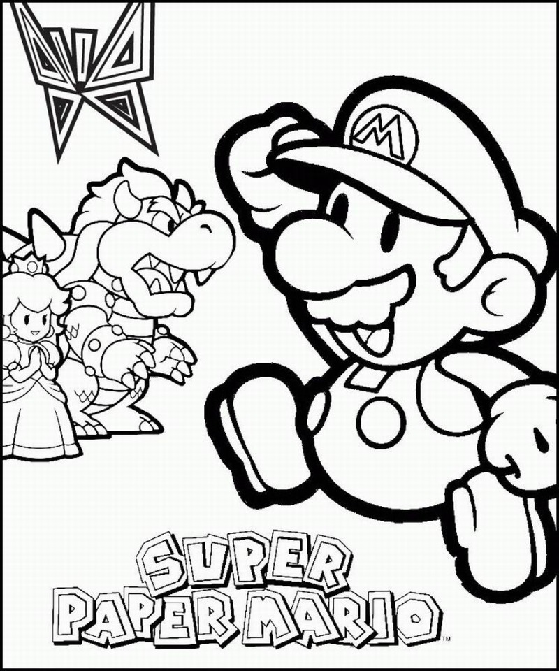 Malvorlage: Mario-Brüder (Videospiele) #112555 - Kostenlose Malvorlagen zum Ausdrucken