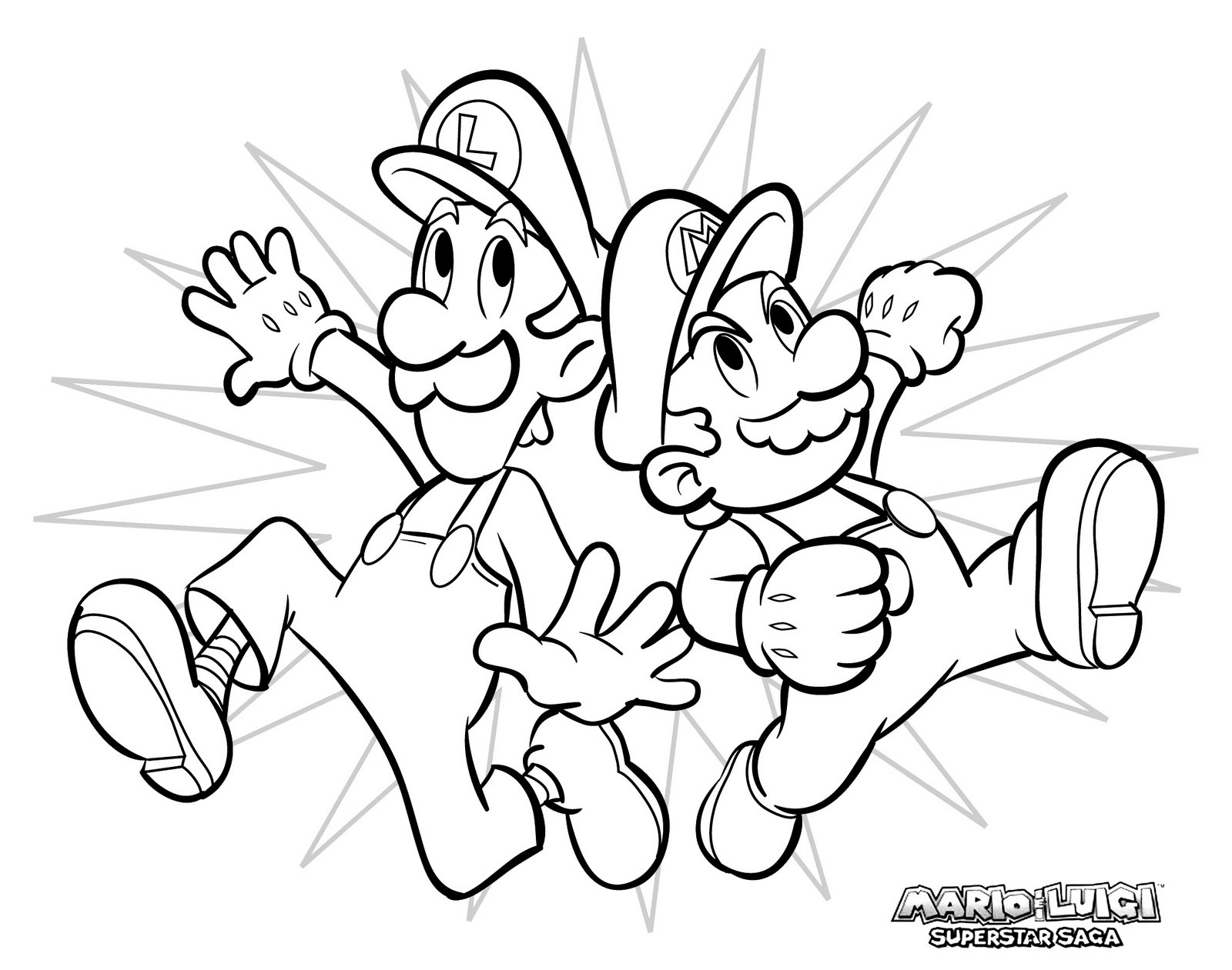 Malvorlage: Mario-Brüder (Videospiele) #112591 - Kostenlose Malvorlagen zum Ausdrucken