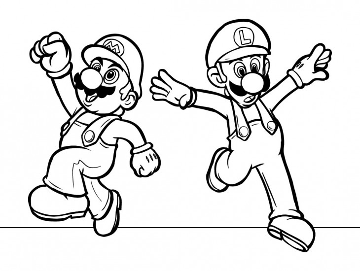 Malvorlage: Mario-Brüder (Videospiele) #112604 - Kostenlose Malvorlagen zum Ausdrucken